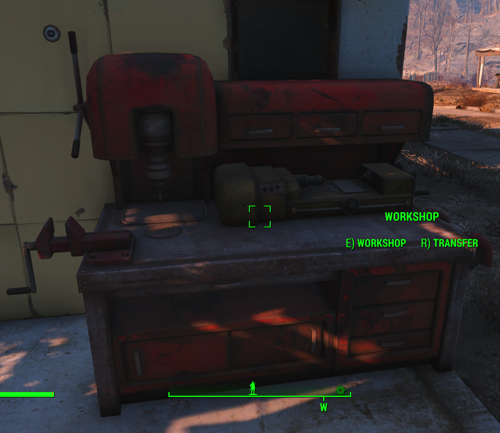 Fallout 4 перемещение верстака мастерской фото 18